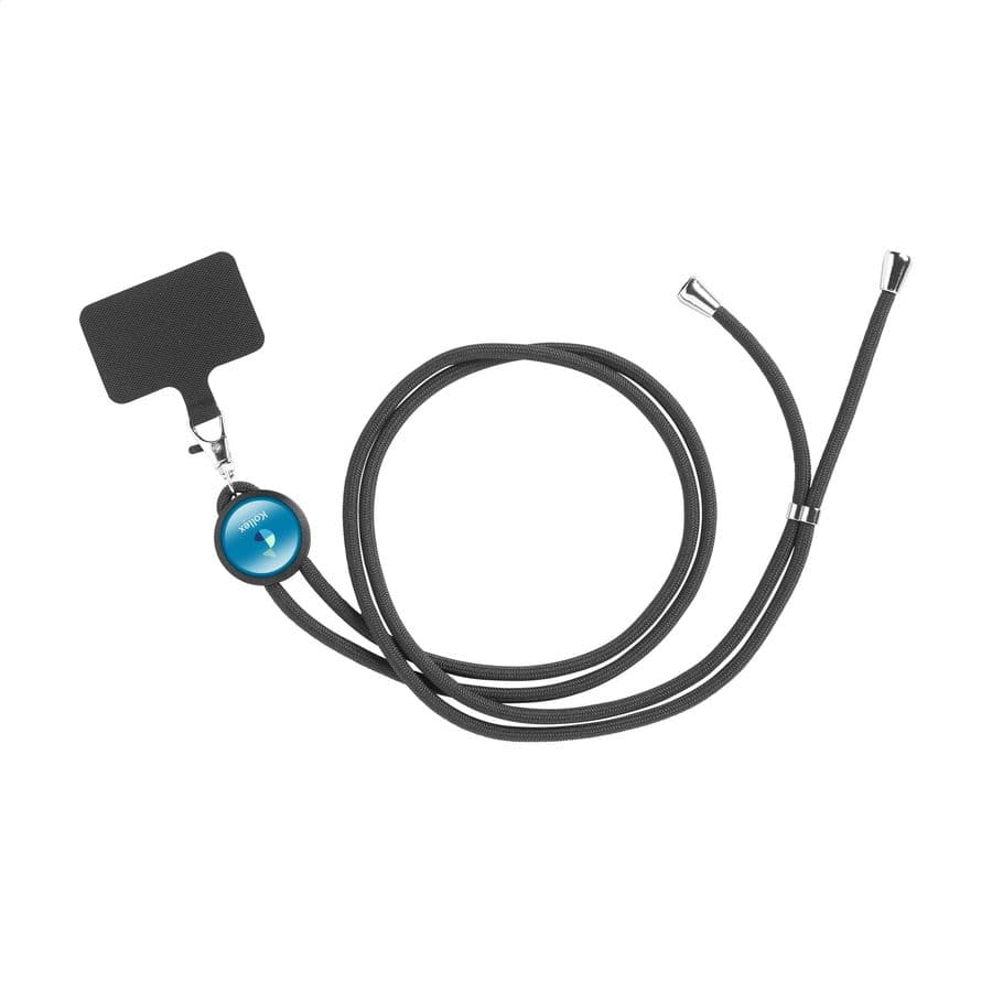 Lace Lanyard GRS RPET 0,5 cm phone keycord