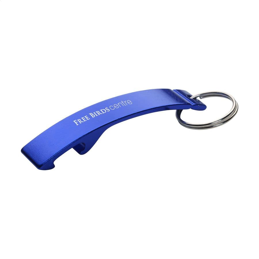 Alu Opener keyring Blå