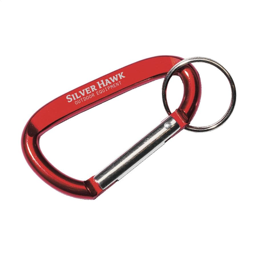 CarabineKey carabiner hook Röd