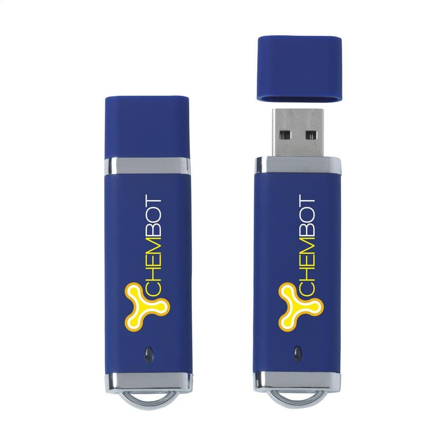 USB Talent from stock 8 GB Blå