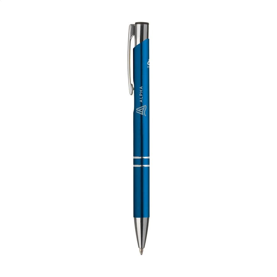 Ebony Recycled Alu pens Blå