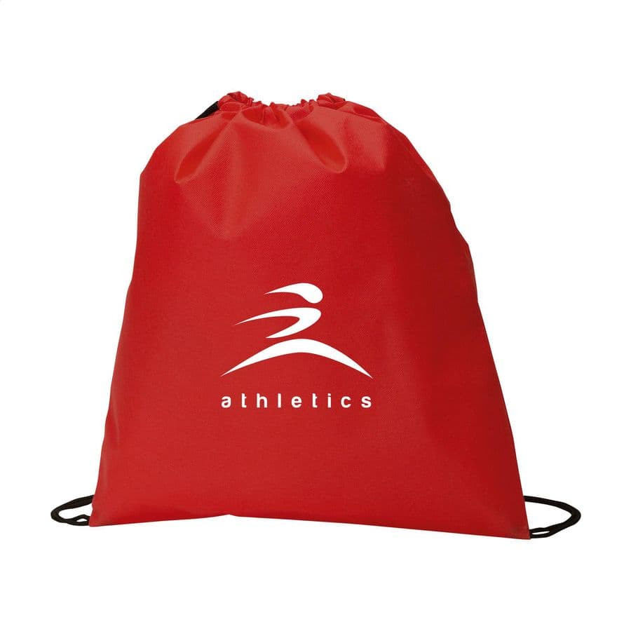 Non-Woven Promobag GRS RPET backpack Röd