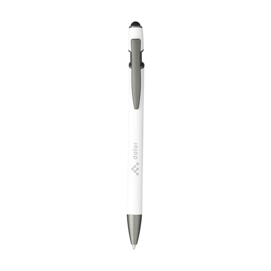 Luca Stylus RCS Recycled Alu SoftTouch Pen Vit