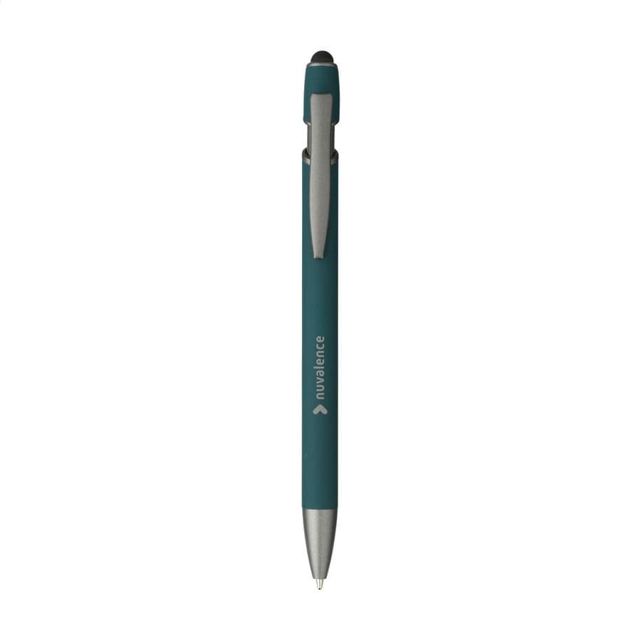Luca Stylus RCS Recycled Alu SoftTouch Pen Grön