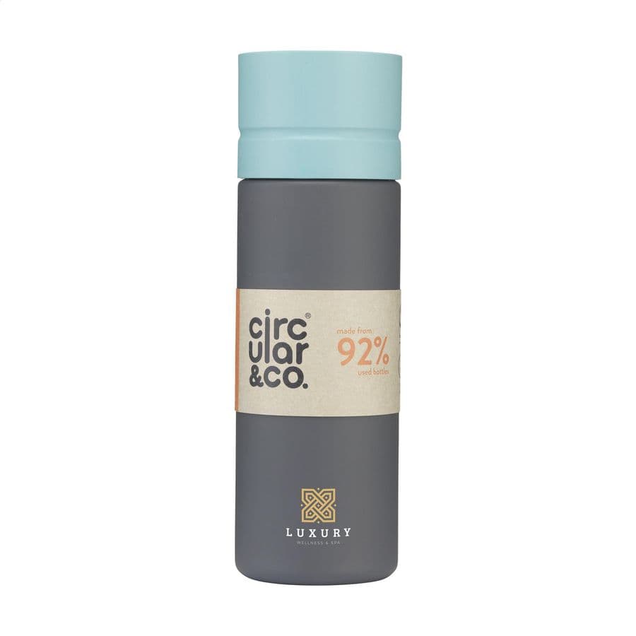 Circular&Co Reusable Bottle 600 ml water bottle Svart/blå