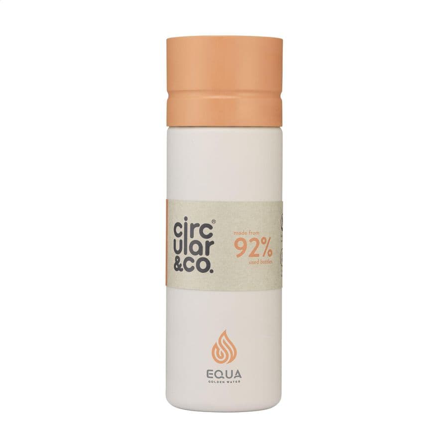 Circular&Co Reusable Bottle 600 ml water bottle Grå/orange