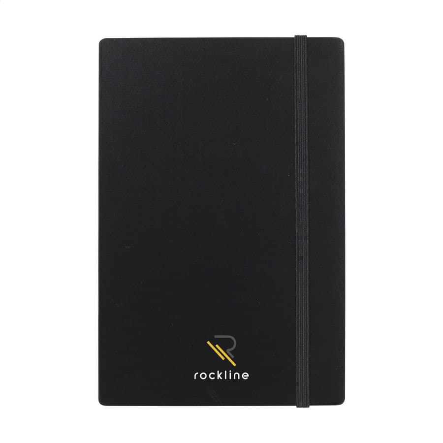 Bamboo Journal Naked Spine Paper Notebook Black A5
