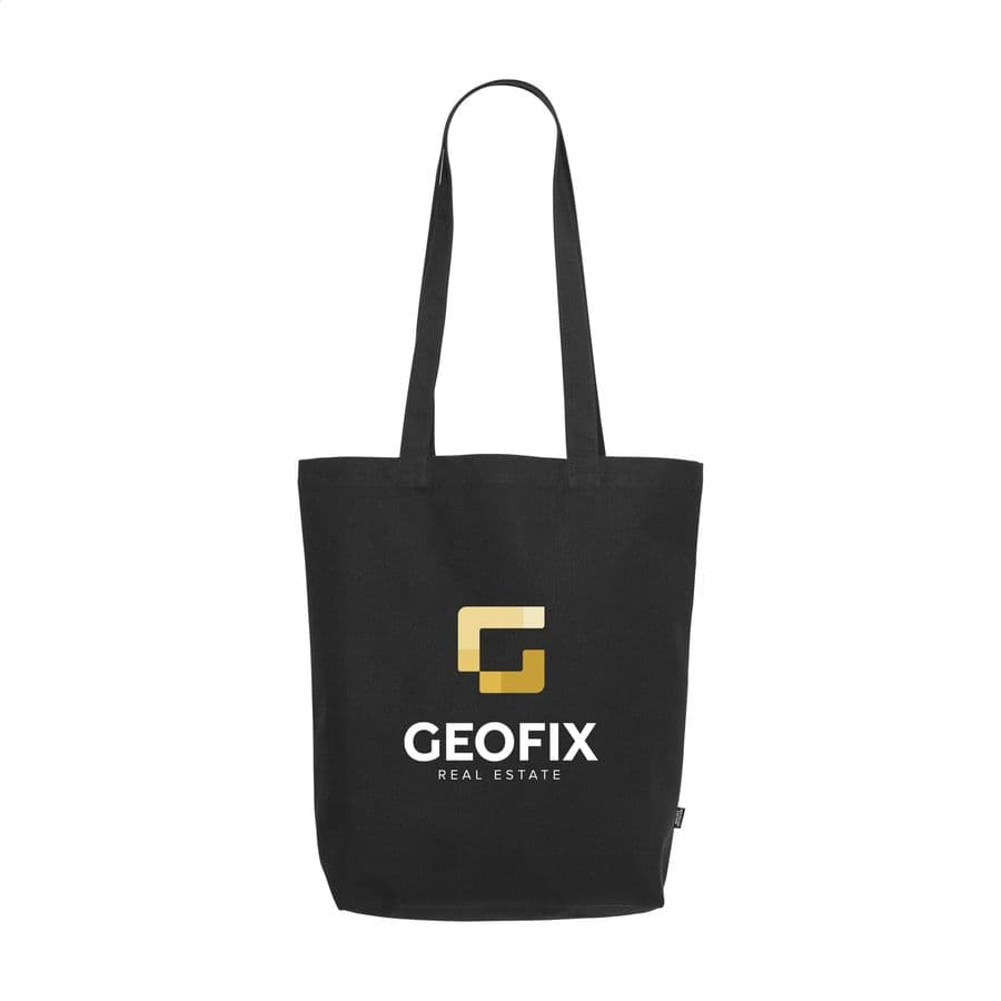 GRS Recycled Canvas Bag Colour (260 g/m²) Svart