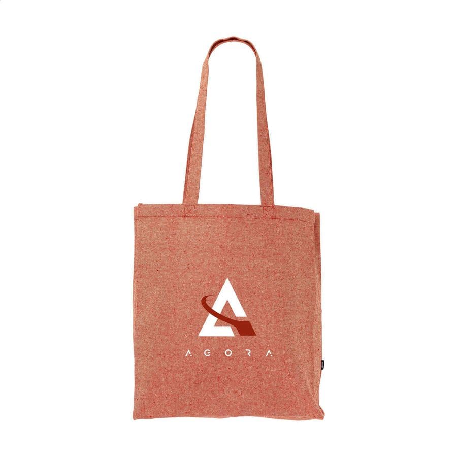 Melange Shopper GRS Recycled Canvas (280 g/m²) bag Röd