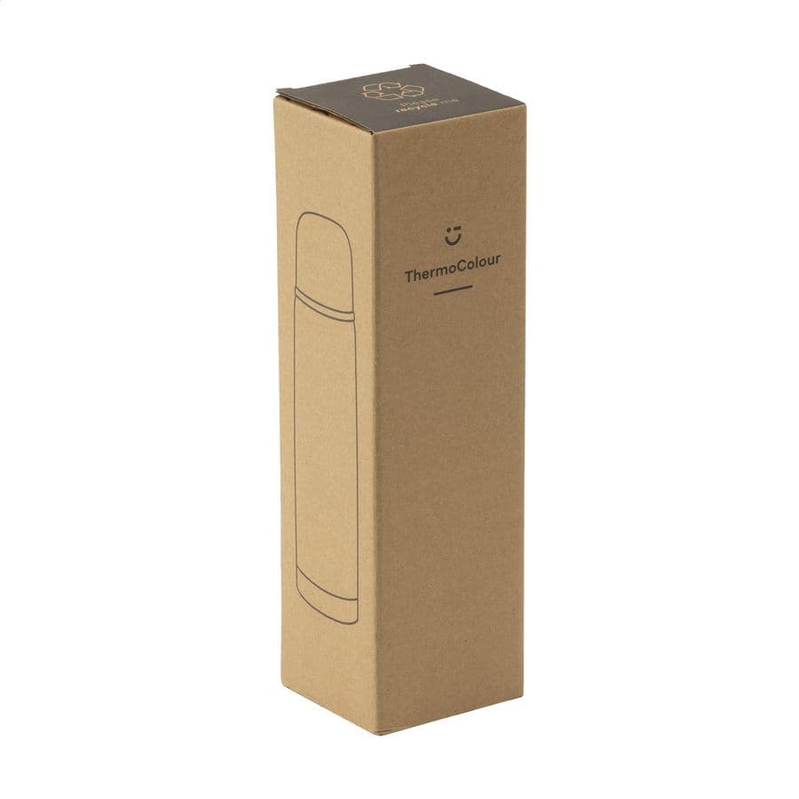 ThermoColour RCS Recycled Steel 500 ml thermo bottle