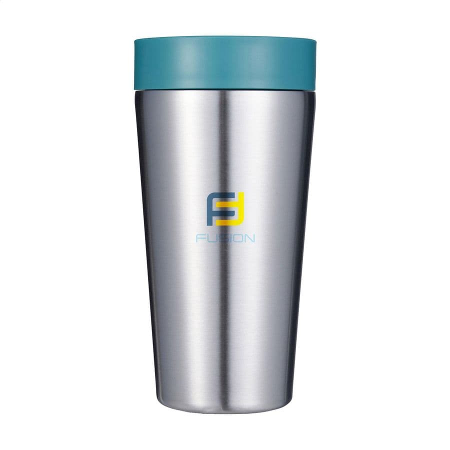 Circular&Co Recycled Stainless Steel Coffee Cup 340 ml Grön
