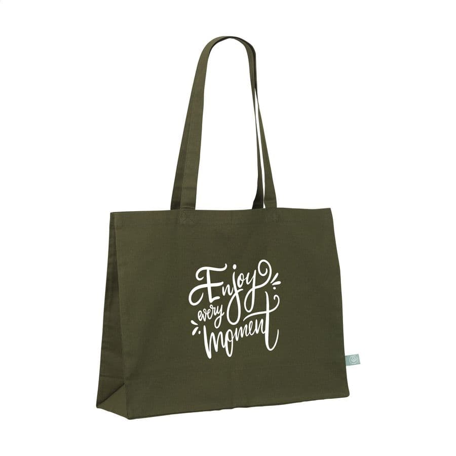 ECO Shopper Organic Cotton (180 g/m²) bag Olivgrön