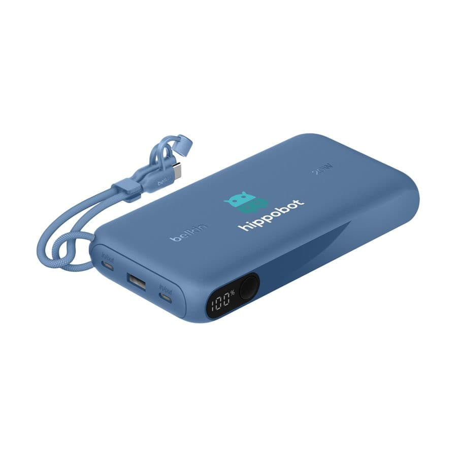 Belkin BoostCharge Powerbank 20K with Display Blå