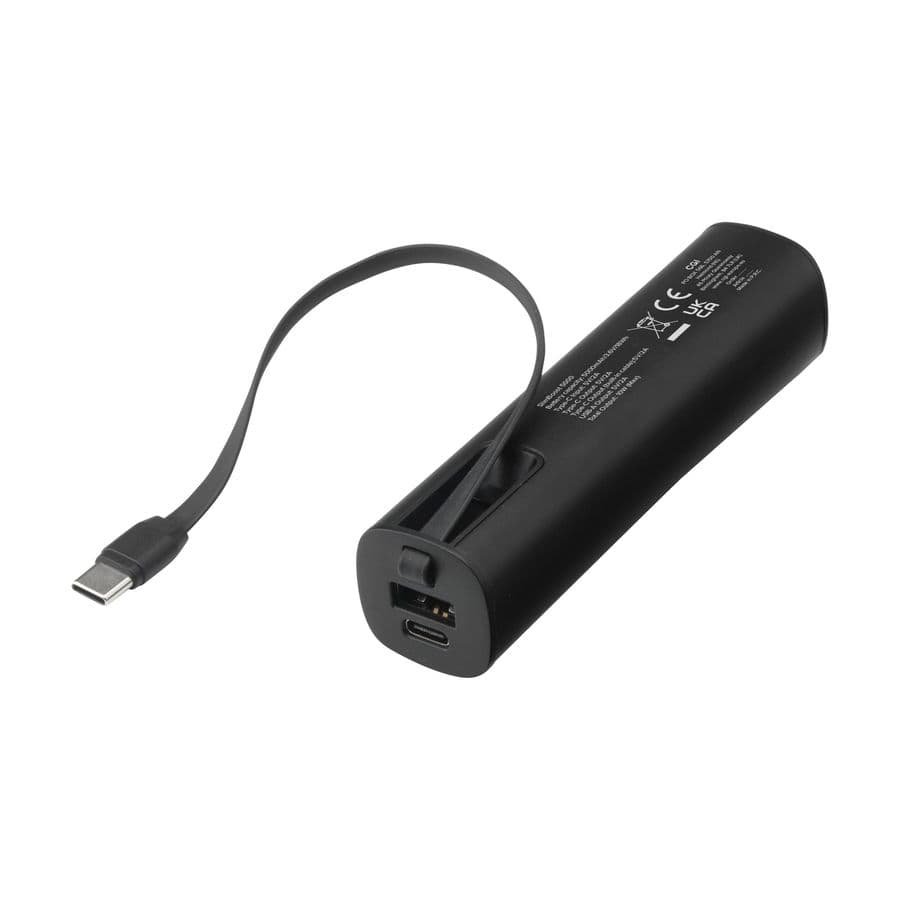 SlimBoost 5000 RCS R-Alu Powerbank charger Svart