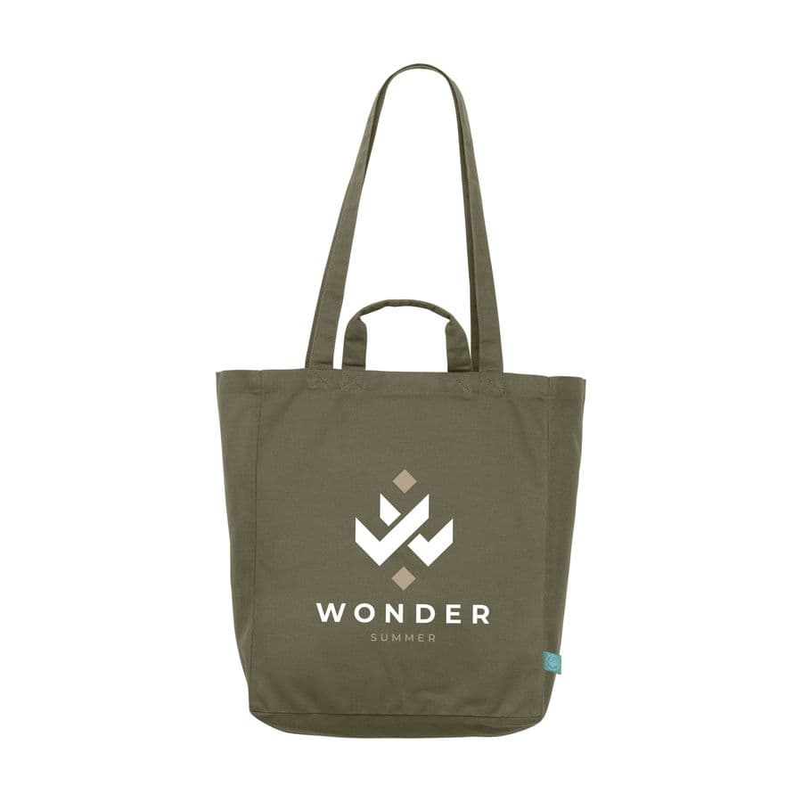 Organic Cotton Canvas Tote Bag Colour (280 g/m²)