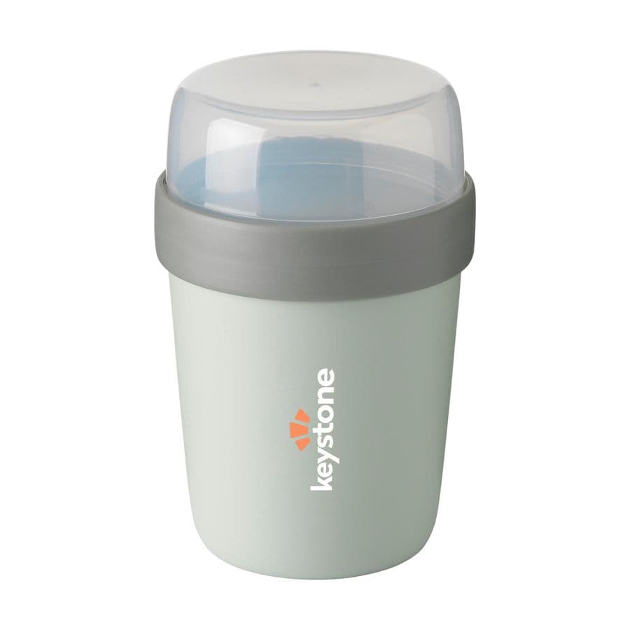 Day to Day Muesli Jug 400 ml yoghurt cup Sage green