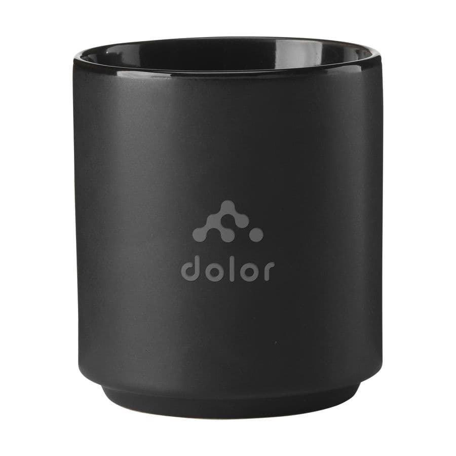 Elba Black Mug 200 ml